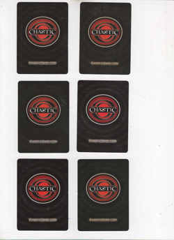 Chaotic lot #182. Lot of 6 Rare Underworld creature cards - Image 2