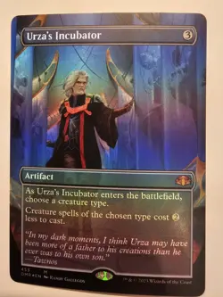 Urza's Incubator (Borderless) -Foil Near Mint MTG Dominaria Remastered - Image 1