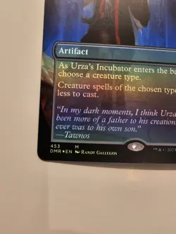 Urza's Incubator (Borderless) -Foil Near Mint MTG Dominaria Remastered - Image 3