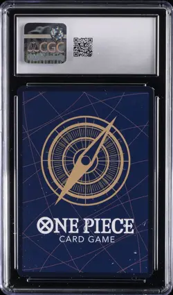 2024 ONE PIECE JPN PROMO CARDS BANDAI CARD GAMES FEST MONKEY D. LUFFY CGC 8 - Image 2