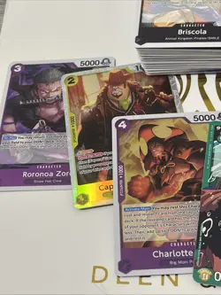 One Piece TCG Random 100 Card Lot. Common Uncommon Holos - Image 2