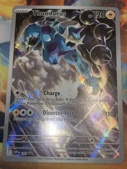 Thundurus - 209 Pokemon TCG Promo SV: Scarlet & Violet Promo Cards Near Mint - Image 2