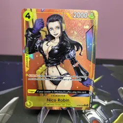 Nico Robin (Alt Art) ST29-009 C Starter Deck (EGGHEAD) ONE PIECE Card Game. - Image 1