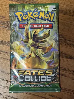 Pokemon TCG XY Fates Collide Booster Pack 10 Cards Sealed Delphox Online - Image 1