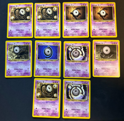 Pokemon Vintage Unown Neo Discovery - Lot of 10 Cards - Image 1
