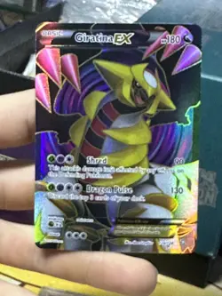 Giratina EX 124/124 Dragons Exalted 2012 Full Art Holo Rare Pokemon Card TCG - Image 3