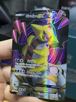 Giratina EX 124/124 Dragons Exalted 2012 Full Art Holo Rare Pokemon Card TCG - Image 5