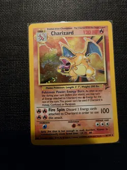 Pokemon TCG Charizard 1999-2000 Base Set Holo Rare Card 4/102 - Image 1