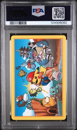 2016 POKEMON PLAYING CARDS MARIO PIKACHU QUEEN OF CLUBS PSA 10 - Image 2