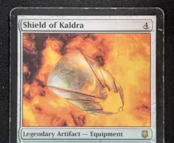 MTG Shield of Kaldra- DAMAGED -Darksteel Magic the Gathering Card # 139 - Image 3