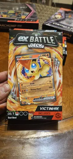 Pokemon TCG EX Battle Deck Victini EX 60 Card Deck Factory Sealed Brand New - Image 1