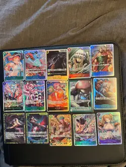 One Piece Mixed Card Lot Japanese - Image 1