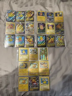 Huge pokemon binder Lot of over 450 expensive Cards all different types New Old - Image 2