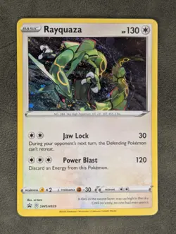 Rayquaza - SWSH029 Pokemon TCG Promo SWSH: Sword & Shield Promo Cards Near Mint - Image 1