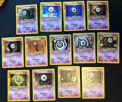 Pokemon Vintage Unown Neo Discovery Revelation Destiny - Lot of 13 Cards - Image 2