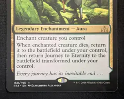 MTG Journey to Eternity- DAMAGED -Rivals of Ixalan Magic the Gathering Card #160 - Image 4