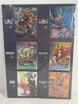 Bandai Card Fest Exclusive Foil Sheet, Monkey.D.Luffy P-043, SEALED - Image 1