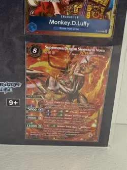 Bandai Card Fest Exclusive Foil Sheet, Monkey.D.Luffy P-043, SEALED - Image 4