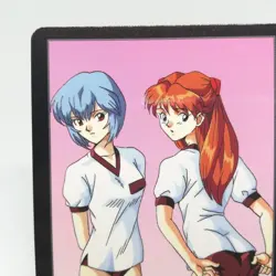 17 Rei Ayanami & Shoryu Asuka Langley NEON GENESIS EVANGELION Card 1st 1996 SEGA - Image 2