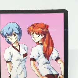 17 Rei Ayanami & Shoryu Asuka Langley NEON GENESIS EVANGELION Card 1st 1996 SEGA - Image 3