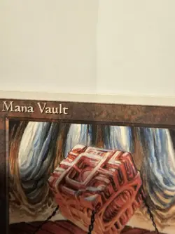 MANA VAULT 4th Edition Alternate Rare PSA 4 MTG [Nostalgium] - Image 3