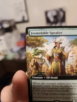 Formidable Speaker Extended Art Lorwyn Eclipsed Regular MTG - Image 3