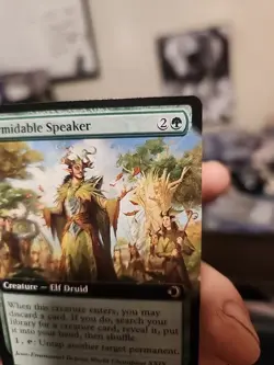 Formidable Speaker Extended Art Lorwyn Eclipsed Regular MTG - Image 4