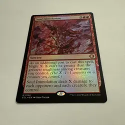 Soul Immolation FOIL 156 Lorwyn Eclipsed ECL MTG Mythic Unplayed M/NM Sorcery - Image 3