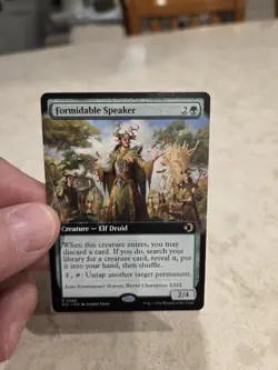 1x Formidable Speaker (Extended Art) Lorwyn Eclipsed 0366 NM x1 - Image 1