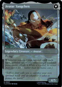 MTG The Legend of Yangchen (27) | NM Foil | Avatar: The Last Airbender {TLA} - Image 3