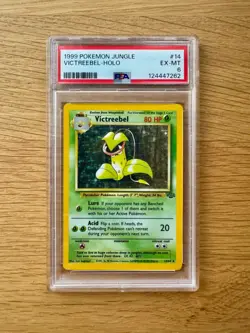 1999 Pokemon Jungle 14/64 Victreebel Holo Rare PSA 6 Excellent - Image 1