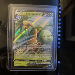 ALOLAN EXEGGUTOR V 005/078 POKEMON GO POKEMON (ULTRA RARE, NM) - Image 1