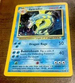 Pokemon TCG Gyarados Base Set 2 7/130 Holo Unlimited Holo Rare NM - Image 3