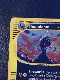 2003 Aquapolis Houndoom Holo Foil Rare H11/H32 WOTC E-Reader Series Pokemon - Image 3