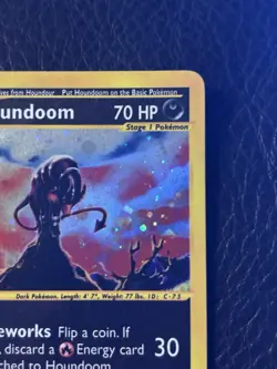 2003 Aquapolis Houndoom Holo Foil Rare H11/H32 WOTC E-Reader Series Pokemon - Image 4