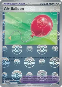Air Balloon [Poke Ball] #79 Pokemon Black Bolt - Image 1