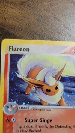 Flareon EX Sandstorm 5/100 Holo Rare E-Reader Pokemon Card TCG - Image 4