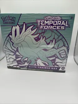 Pokemon Scarlet and Violet Temporal Forces Elite Trainer Box (ETB) Factory Seal - Image 1