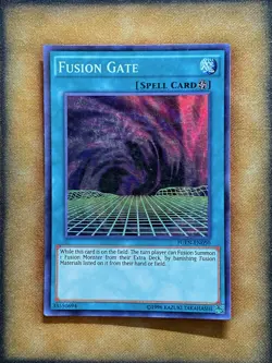 Yugioh Fusion Gate FUEN-EN050 Super Rare LP - Image 1