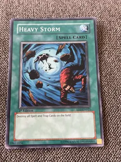 Yugioh: HEAVY STORM - [SD3-EN021] - [Common] - [1st Edition] - MP - Image 1