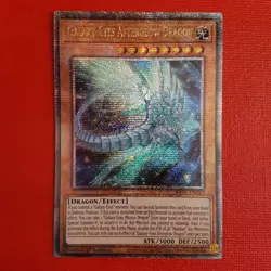 Yugioh Galaxy-Eyes Afterglow Dragon RA01-EN017 1st Edition Quarter Century - Image 1