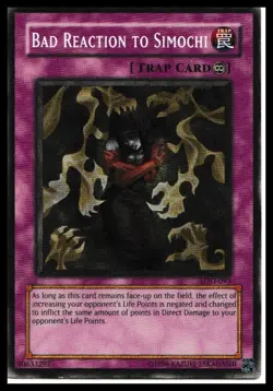 Bad Reaction to Simochi LOD-093 YuGiOh Legacy of Darkness - Image 1