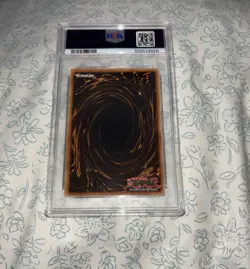 Yu-Gi-Oh! Cosmic Quasar Dragon DUNE-EN037 Quarter Century Secret Rare PSA9 Mint - Image 3