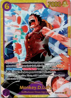 Monkey.D.Luffy EB02-061 One Piece Extra Booster Anime 25th Collection - Image 1