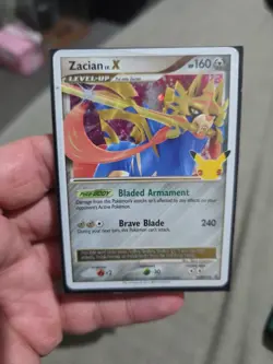 Zacian LV. X Swsh135 Swsh: Sword & Shield Promo Cards Holo - Image 1
