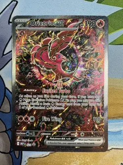 Oricorio Ex MEP 024 Mega Evolution Black Star UPC PROMO Pokemon TCG *MINT* - Image 1