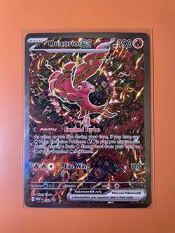 Pokemon TCG Oricorio Ex MEP 024 Black Star UPC Promo NEAR MINT + Espeon Promo - Image 1