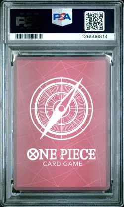 2025 ONE PIECE PROMO EB02 010 DODGERS X ONE PIECE NIGHT MONKEY D LUFFY PSA 10 - Image 2