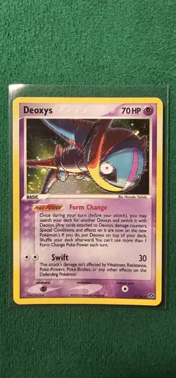 Pokemon TCG Deoxys Pokemon Emerald #2 Holo individual card collectible - Image 1