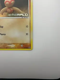 Pokemon TCG Baltoy EX Emerald 43/106 Reverse Holo Common Mint Yuka Morii Stamped - Image 3